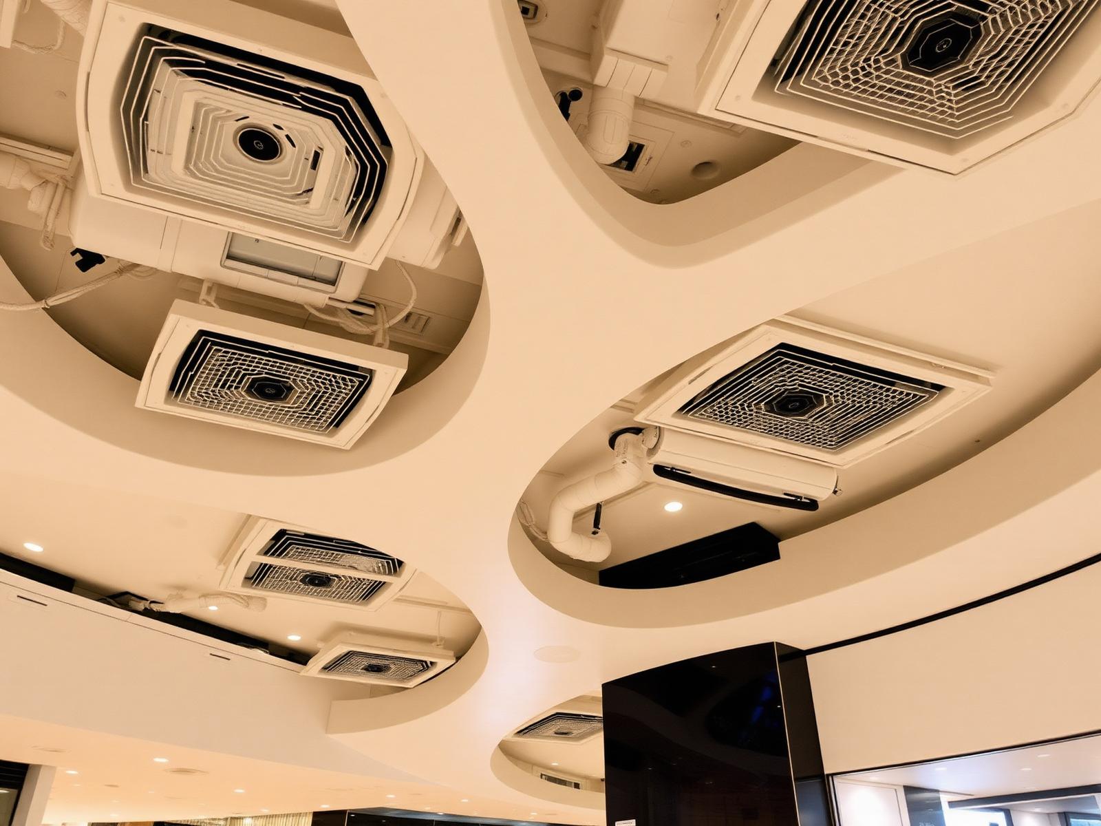 Cassette AC Grid — Retail Mall Fit-out
