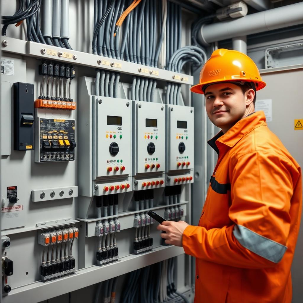 Three-Phase DB Installation — Industrial Unit