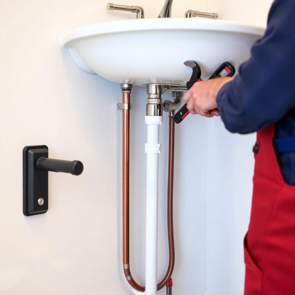 Plumbing Overhaul — Villa in Khalifa City